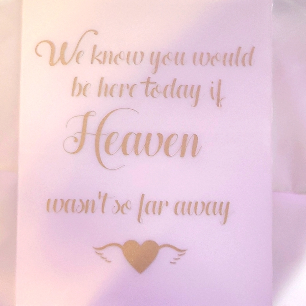 Memory Table Sign for Wedding or Party